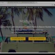 Beaver Themer Field Connectors Modules Demo