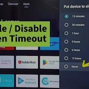All Android TV How To Turn OFF ON Sleep Timeout Screen Timeout