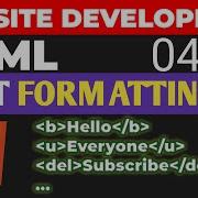 Text Formatting In Html Underline Bold Italic Subscript Superscript Make Text Bold In Html
