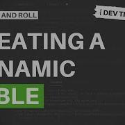 DevTips Daily Rick And Roll Project Creating A Dynamic Table
