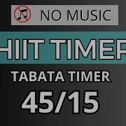 HIIT Timer No Music 45 15 Interval Timer Silent Workout Timer