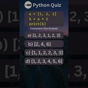 Daily Quiz Python Knowledge Twebi Tech Dailyquiz Dailyquizanswers Pythonquiz Pythonprogram