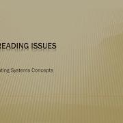 Threading Issues Threads Operating Systems Concepts