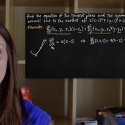 Normal Line To The Surface KristaKingMath