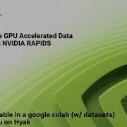 GPU In EDU Session 3 4 Open Source GPU Accelerated Data Science With NVIDIA RAPIDS