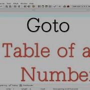 Write A Program For Print Table Of Any Number Using Goto Statement