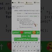 Print Emoji In Java Language Java Shorts Viral