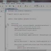 Android Tutorial Lessons 16 Hardware Menu Button Menu Inflater Items