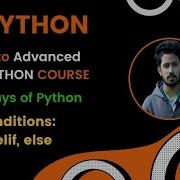 Day 7 60 Days Of Python Python Bangla Tutorials If Elif Else Conditional Statements In Python
