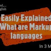 MarkupLanguage Html Xml Xhtml Sgml Xaml MarkupLanguageKyaHotaHai HowToLearnXml UnleashingCreativity