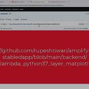 Creating And Using AWS Lambda Layers Full Stack Generative AI Video 10