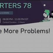 Solve More Problems Codechef Starters 78