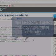 JQuery Attribute Name Value Selector