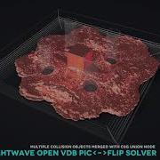 TEST 041 Open VDB LightWave Several Collision Objects United With The CSG Node