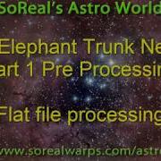 Astrophotography Elephant Trunk Nebula Pre Process Part 1