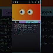 Code 101 Mouse Tracking Eyes Animation HTML CSS JS Html Coding Javascript