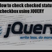 Learn How To Check Checked Status Of Checkbox Using Jquery LEARNING JQUERY