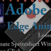 Adobe Edge Animate Lesson 51 Animate Spritesheet When Button Clicked