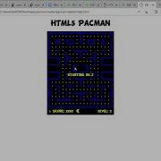 HTML5 Pacman