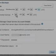 Oracle Java Cloud Service Backing Up And Restoring An Oracle Java Cloud Service Instance