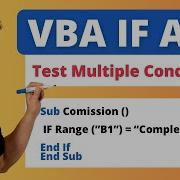 How To Use A VBA IF And Statement In Microsoft Excel VBA For Multiple Conditions