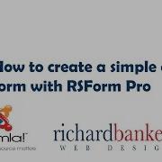 How To Create A Simple Contact Form With RSForm Pro
