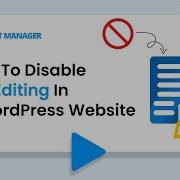 How To Disable File Editing In WordPress Website