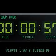 57 SECONDS TIMER 1080p COUNTDOWN TIMER
