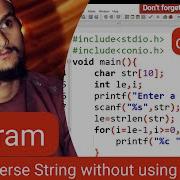 Write A Program To Reverse Entered String Without Using Library Function Hindi Urdu Hafiz IT P 36
