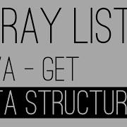 Array List Java 구현 3 Get Data Structure
