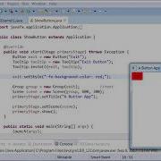 Creating JavaFX Button With CSS Properties