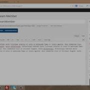 Sentient WP Theme Setting Team Members Page
