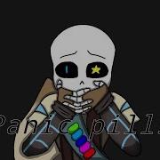 Panic Pills Meme Undertale Ink Sans