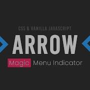 Arrow Magic Menu Indicator Using CSS Javascript OnlineTutorialsYT