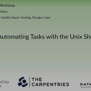 Python Software Carpentry Workshop 10 11 Nov 2020 Automating Tasks With The Unix Shell