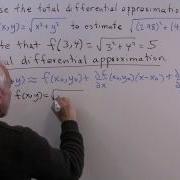 Ch1Pr7 Total Differential Approximation