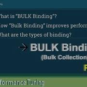 2 PLSQL Performance Tuning Bulk Collect Part 1