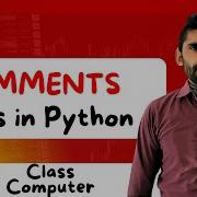 Python Comments Basic Python Syntax Structure Class 11 Computer Science Chapter 2