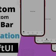 Custom Bottom Tab Bar With Animation In SwiftUI