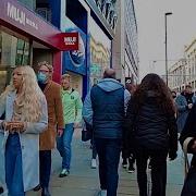 London Walk Very Busy Street Crazy Walk Thousand People Walking