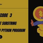 Longest Substring Without Repeating Characters Leetcode Youtube Leetcode