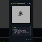 How To Make A Custom Animated Cursor HTML CSS JS