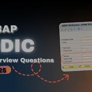 Top 15 SAP ABAP DDIC Interview Questions You Need To Know 2026 Most Asked SAP ABAP DDIC Questions
