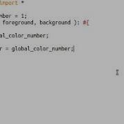 Python Curses 13 Organize Colors