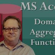 Microsoft Access Domain Aggregate Functions