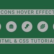 Font Awesome Icons Hover Effect HTML CSS Tutorial Codecompanion93