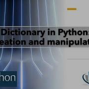 1 4 Creating Dictionaries In Python Keys And Value Tutorial Course In Data Science And Statistic