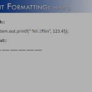 Print Formatting Part 4 Printf Width Java