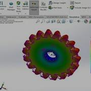 Torque Analysis Gear Simulation Analysis How Twist Analysis With Load For Solidworks Torque Test