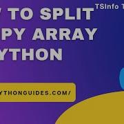 How To Split NumPy Array In Python Split NumPy Array In Python